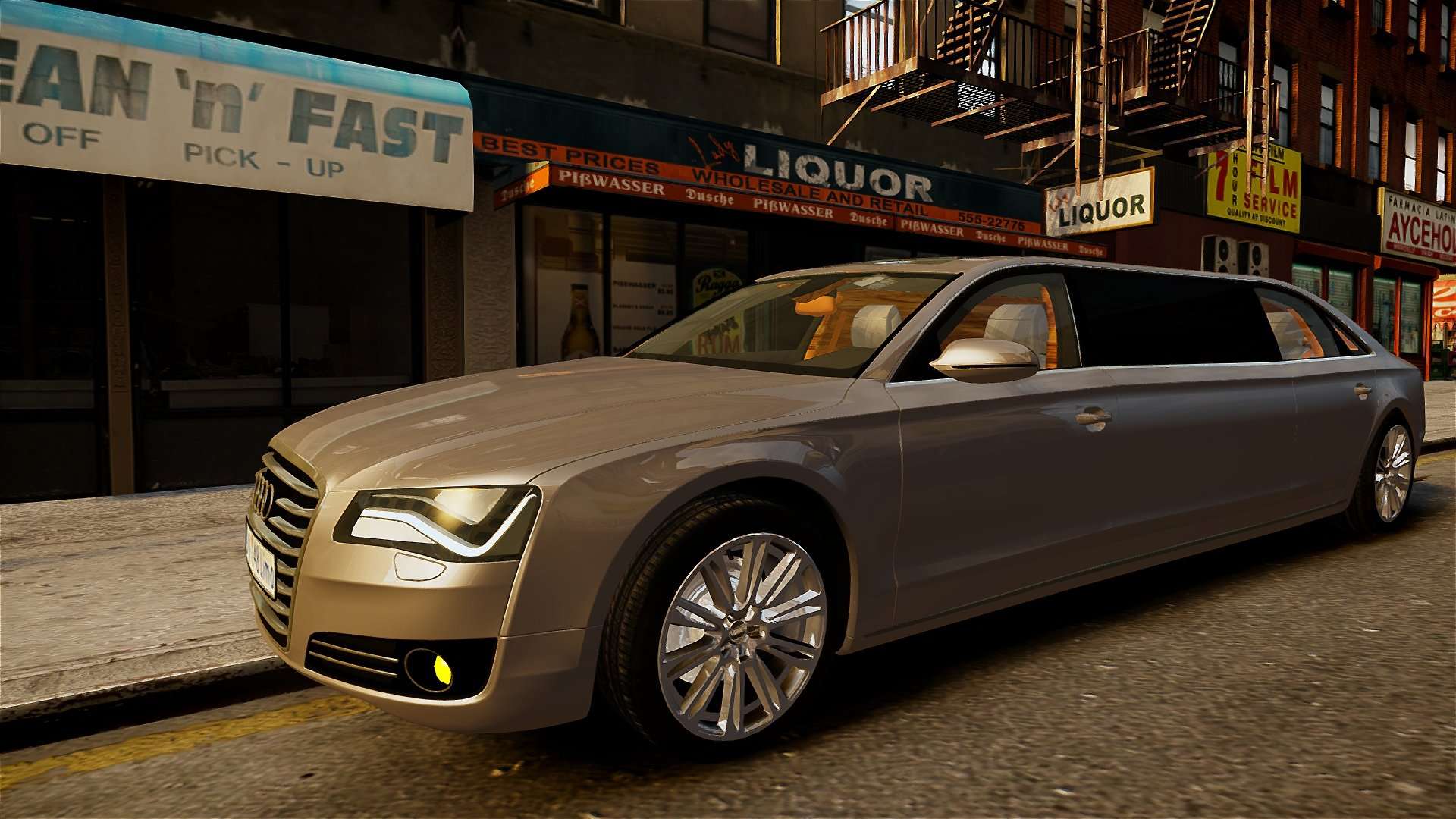 Audi a8 2016 gta 5 фото 116