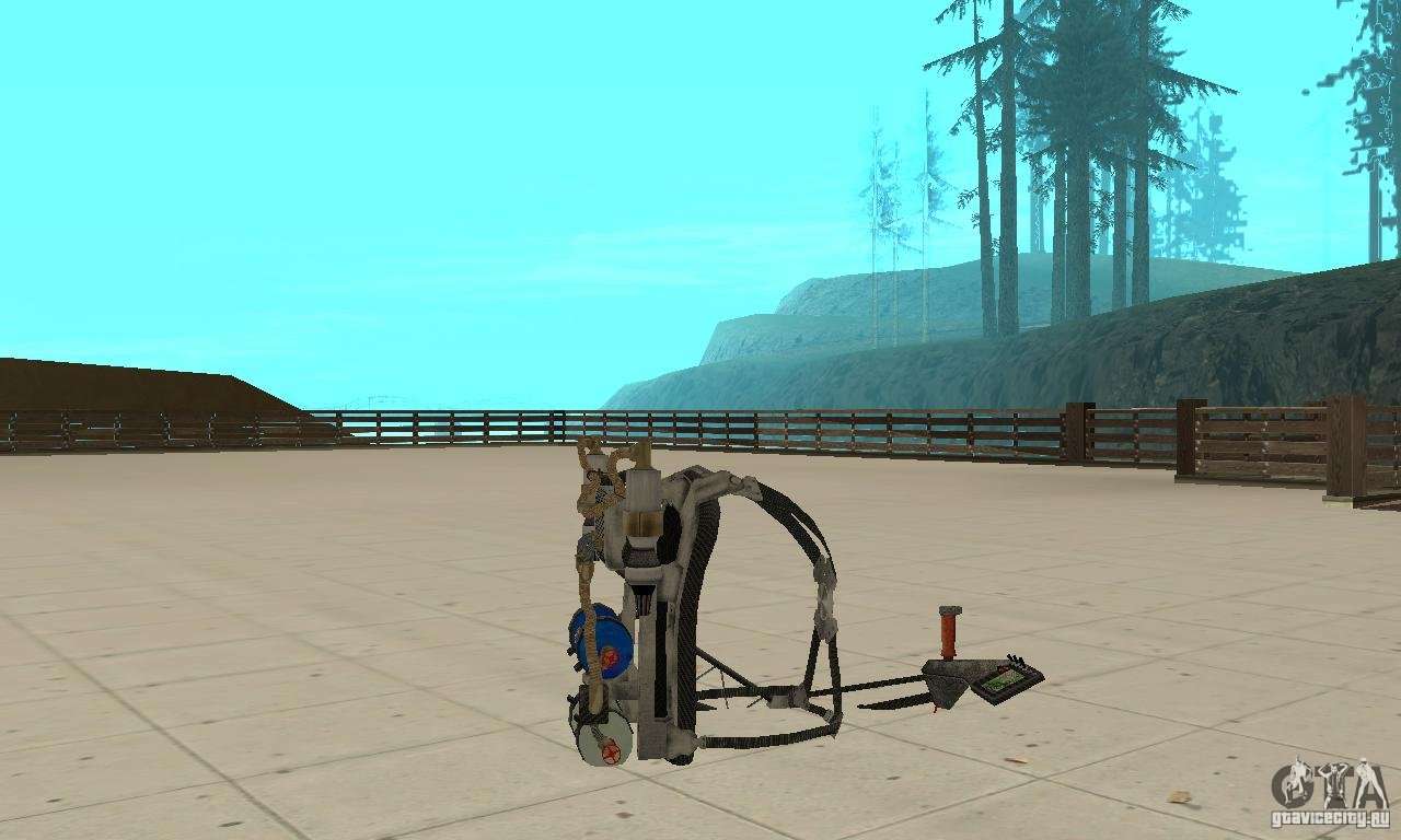 A new Jetpack for GTA San Andreas