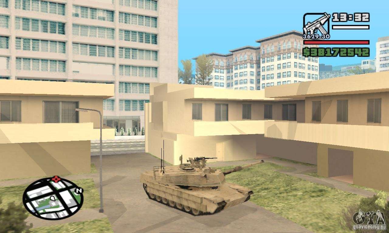 Tanque M1A2 Abrams para GTA San Andreas