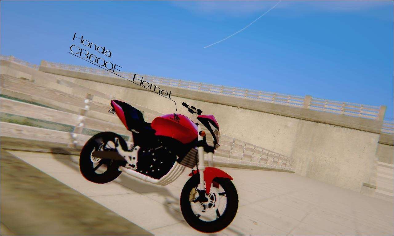 Honda Hornet CB600F para GTA 4