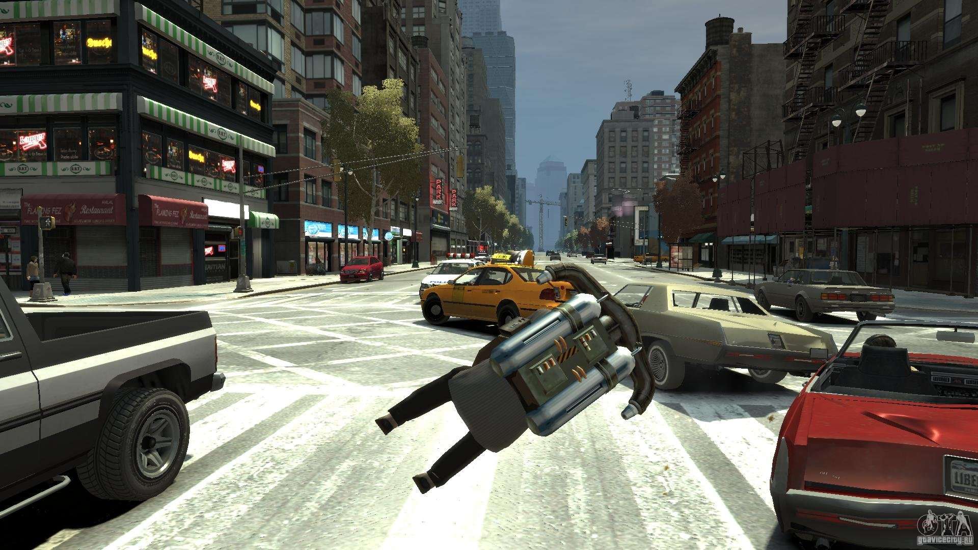 GTA IV - Jetpack MOD (Mochila a Jato) 