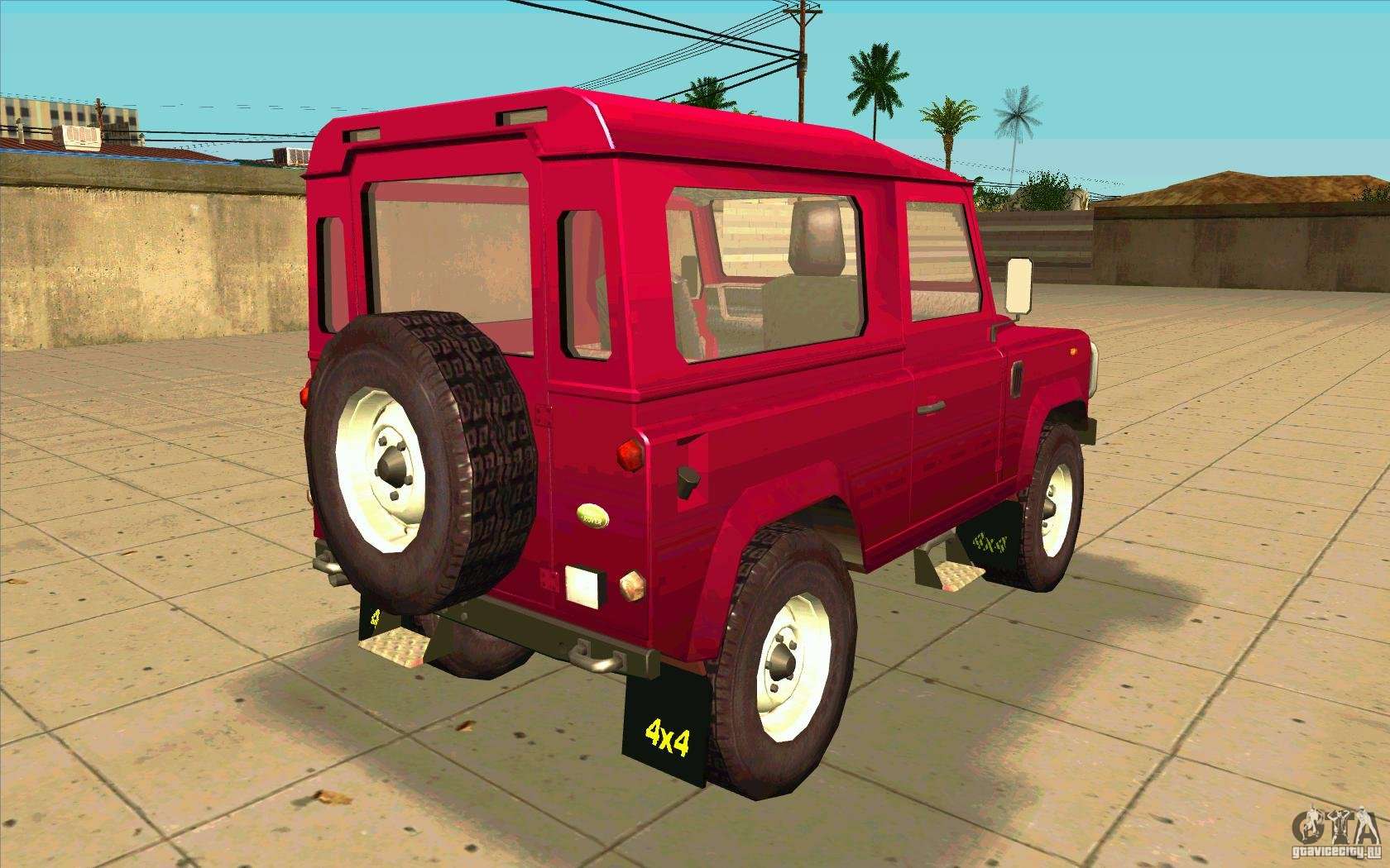 Land Rover Defender 90SW for GTA San Andreas