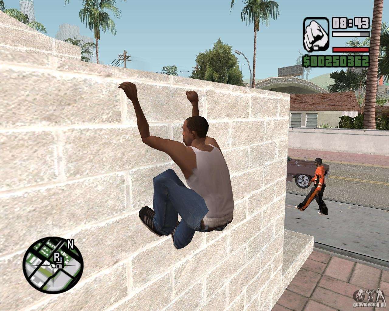 gta vice city mobile not get stuck in wall