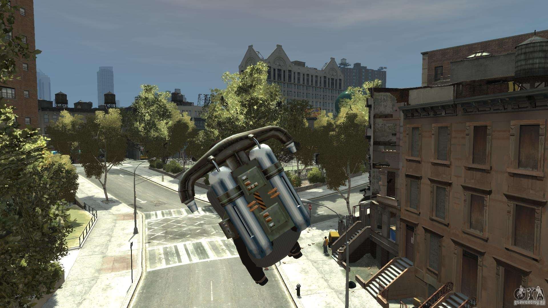 GTA IV - Jetpack MOD (Mochila a Jato) 