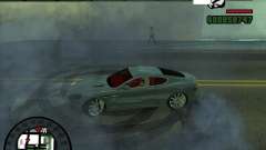 Smoke coming from under the wheels, as in NFS ProStreet for GTA San Andreas