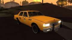 Chevrolet Caprice 1986 Taxi for GTA San Andreas