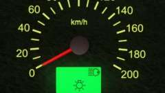 Speedometer of Lada 2110 for GTA San Andreas