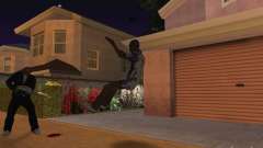 The effect of shot up close for GTA San Andreas