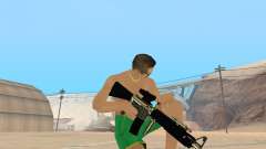 Gold weapons pack for GTA San Andreas