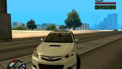 Subaru Legacy 2010 v.2 for GTA San Andreas