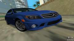 Mercedes-Benz C63 AMG 2010 for GTA Vice City