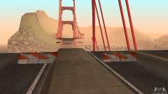 Destroyed bridge in San Fierro for GTA San Andreas