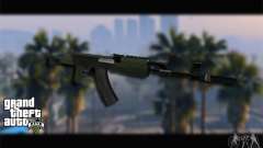 AK-47 with a silencer from GTA 5 (Final) for GTA San Andreas