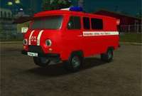 UAZ Fire Brigade for GTA San Andreas