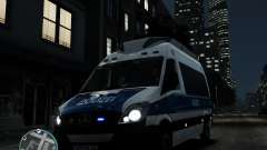 Mercedes Sprinter German Police for GTA 4