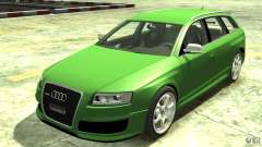 Audi RS6 Avant 2010 Stock for GTA 4