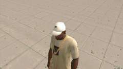 Umbro Cap white for GTA San Andreas