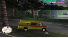 Ford Econoline E350 Ambulance for GTA Vice City