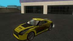 Yellow Nissan GTR35 for GTA San Andreas