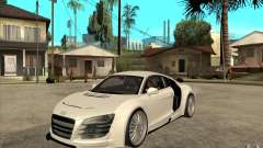 Audi R8 5.2 FSI custom for GTA San Andreas
