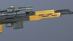 Dragunov sniper rifle (SVD) for GTA San Andreas
