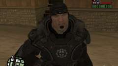 Marcus Fenix from Gears of War 2 for GTA San Andreas