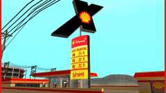 New Shell gas station for GTA San Andreas