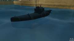 Seehund Midget Submarine skin 2 for GTA Vice City