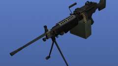 Machine Gun M249SAW for GTA 4