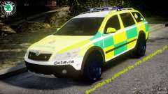 Skoda Octavia Scout Paramedic [ELS] for GTA 4