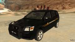 Dodge Caravan Sheriff 2008 for GTA San Andreas
