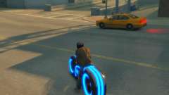 Motorcycle of the Throne (blue neon) for GTA 4