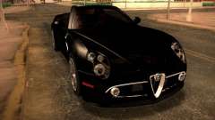 Alfa Romeo 8C Spider 2012 for GTA San Andreas