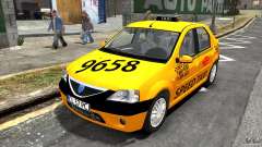 Dacia Logan Prestige Taxi for GTA 4