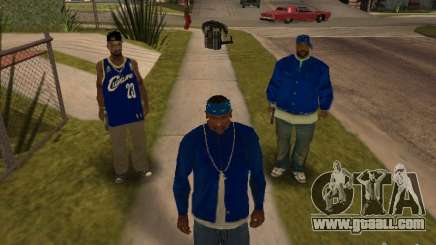 Piru Street Crips for GTA San Andreas