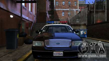 Ford Crown Victoria LAPD v1.1 [ELS] for GTA 4