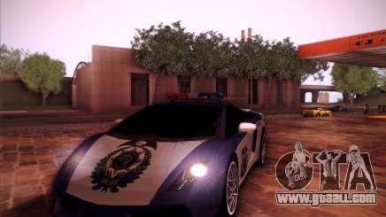 Lamborghini Gallardo LP560-4 Undercover Police for GTA San Andreas