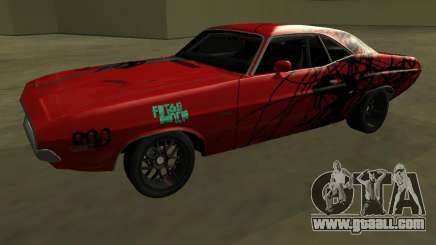 Dodge Challenger 1971 TeamGo for GTA San Andreas