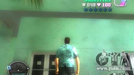Hud and map for GTA Vice City