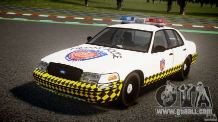 Ford Crown Victoria Karachi Traffic Police for GTA 4