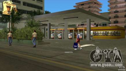 Shell Station for GTA Vice City