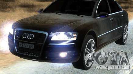 Audi A8L W12 for GTA San Andreas