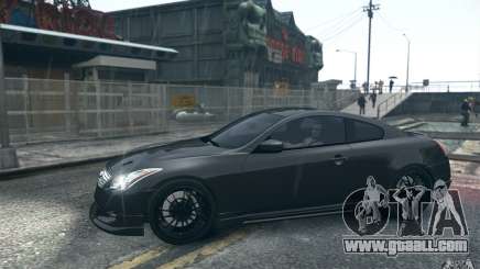 Infiniti G37 Coupe Carbon Edition v1.0 for GTA 4