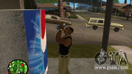 Pepsi vending machines and plant for GTA San Andreas
