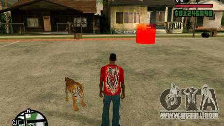 Tiger in GTA San Andreas for GTA San Andreas