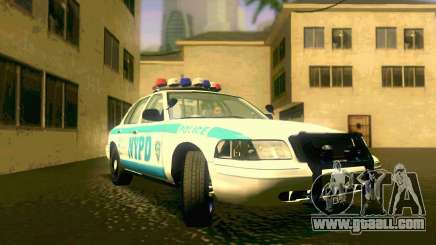 Ford Crown Victoria 2003 NYPD police for GTA San Andreas