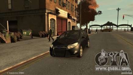 Ford Focus Universal Unmarked for GTA 4