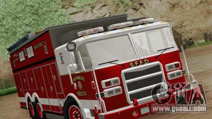 Pierce Walk-in SFFD Heavy Rescue for GTA San Andreas