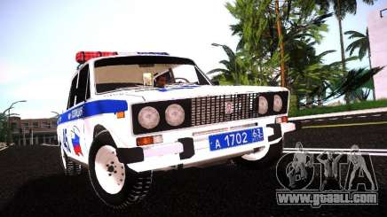 VAZ 2106 Police v 2.0 for GTA San Andreas