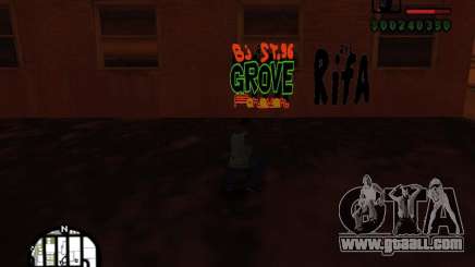 New graffiti gangs for GTA San Andreas